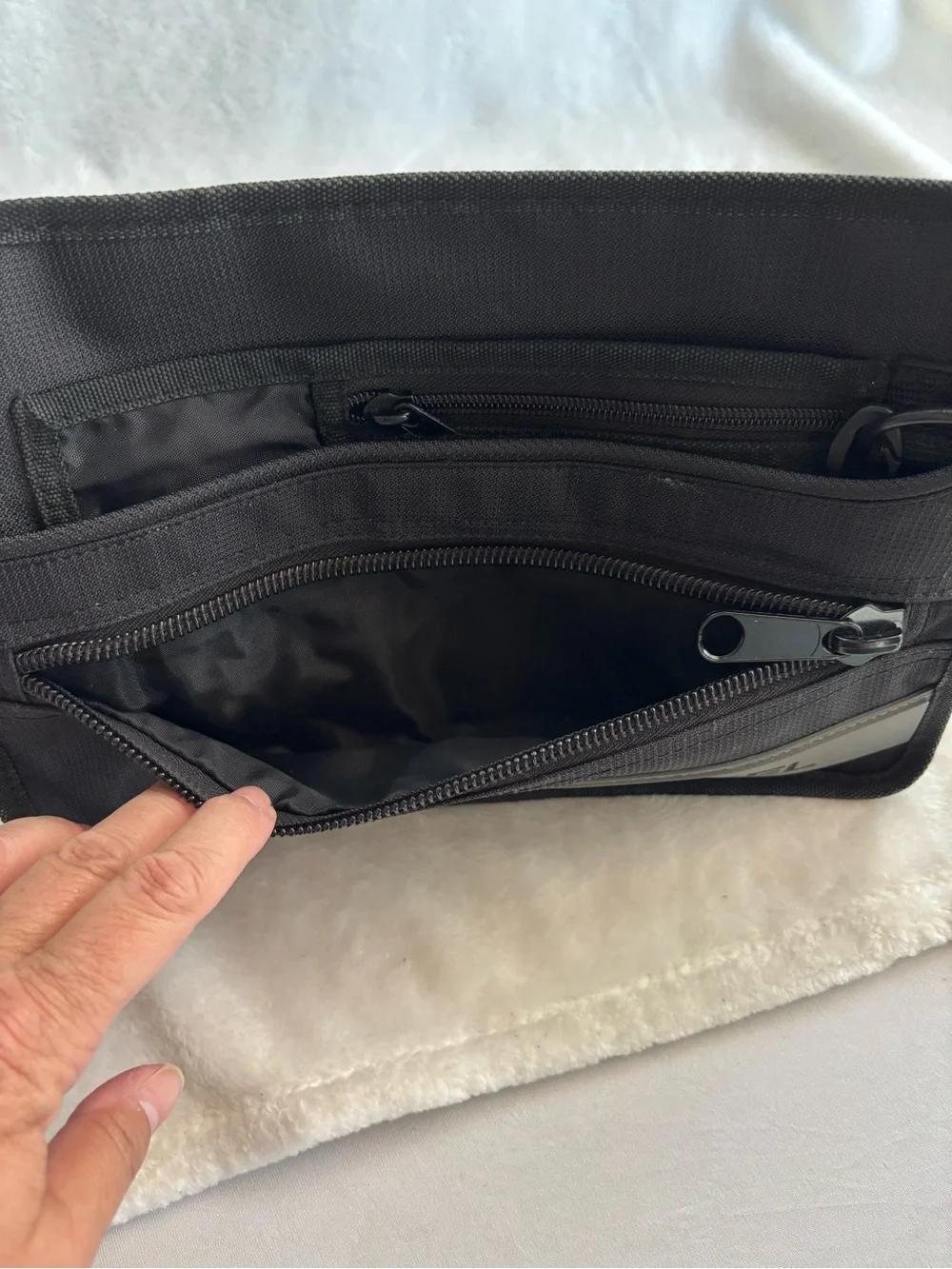 DIESEL Belt Bag Fanny Pack Black Adjustable Strap